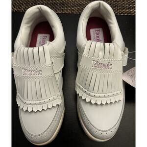 Etonic Golf Shoes, Size 6 , Soft Spikes Style White New / tag & Box SS0102